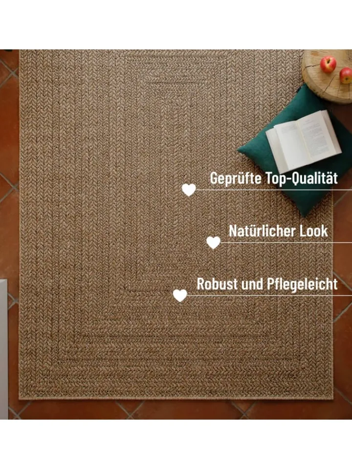 Wecon Home Outdoorteppiche<Outdoorteppich Layo in natur