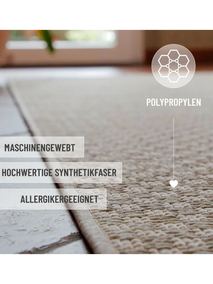 Wecon Home Outdoorteppiche<Outdoorteppich Miami South Beach in beige creme