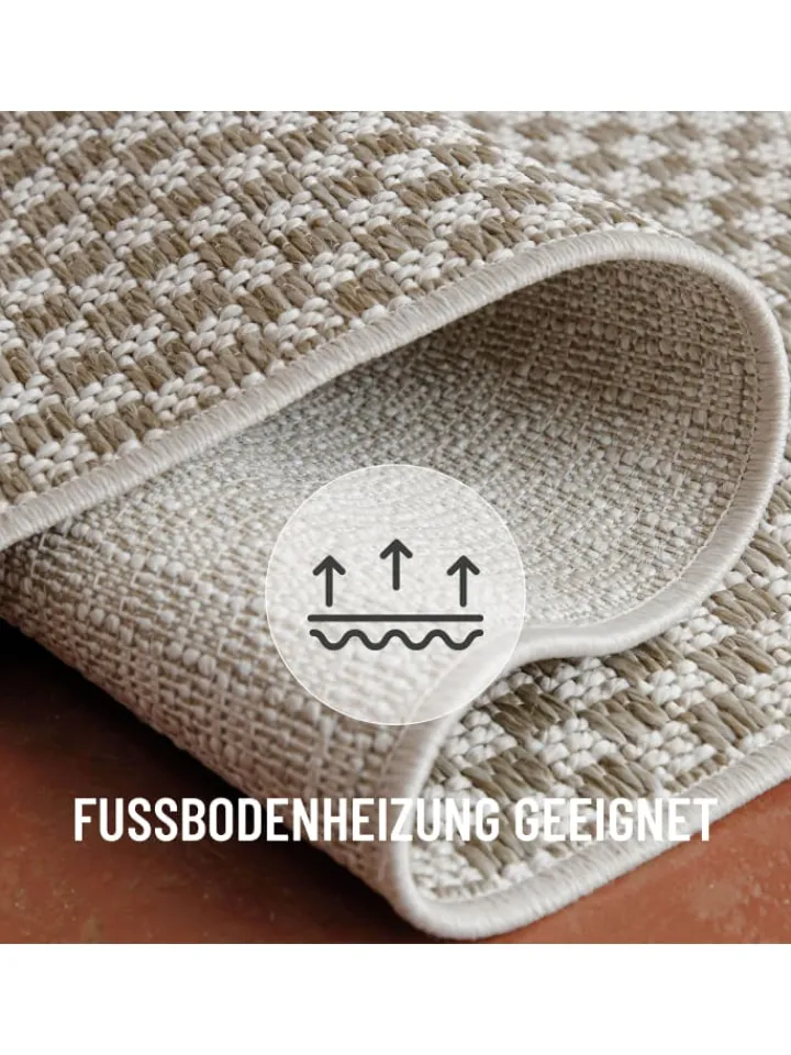 Wecon Home Outdoorteppiche<Outdoorteppich Miami South Beach in beige creme