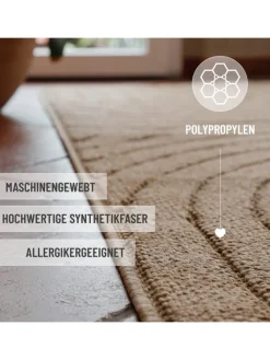 Wecon Home Outdoorteppiche<Outdoorteppich Monoq in natur