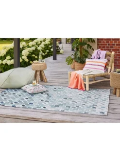 ESPRIT Outdoorteppiche|Teppiche & Fußmatten<Outdoorteppich Pacific in blau, türkis