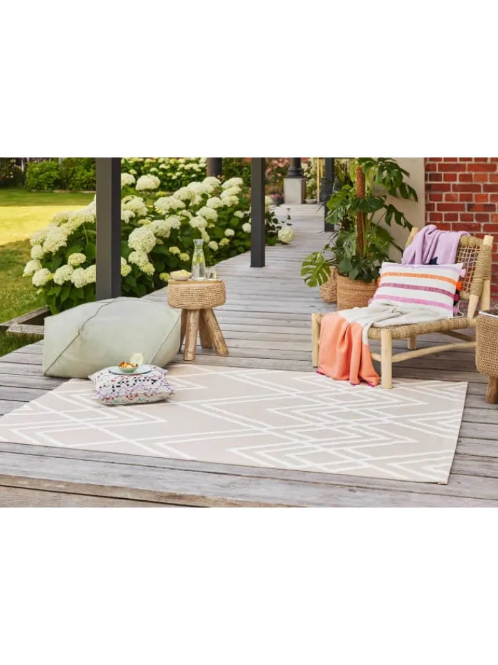 ESPRIT Outdoorteppiche<Outdoorteppich Rave in beige, weiss
