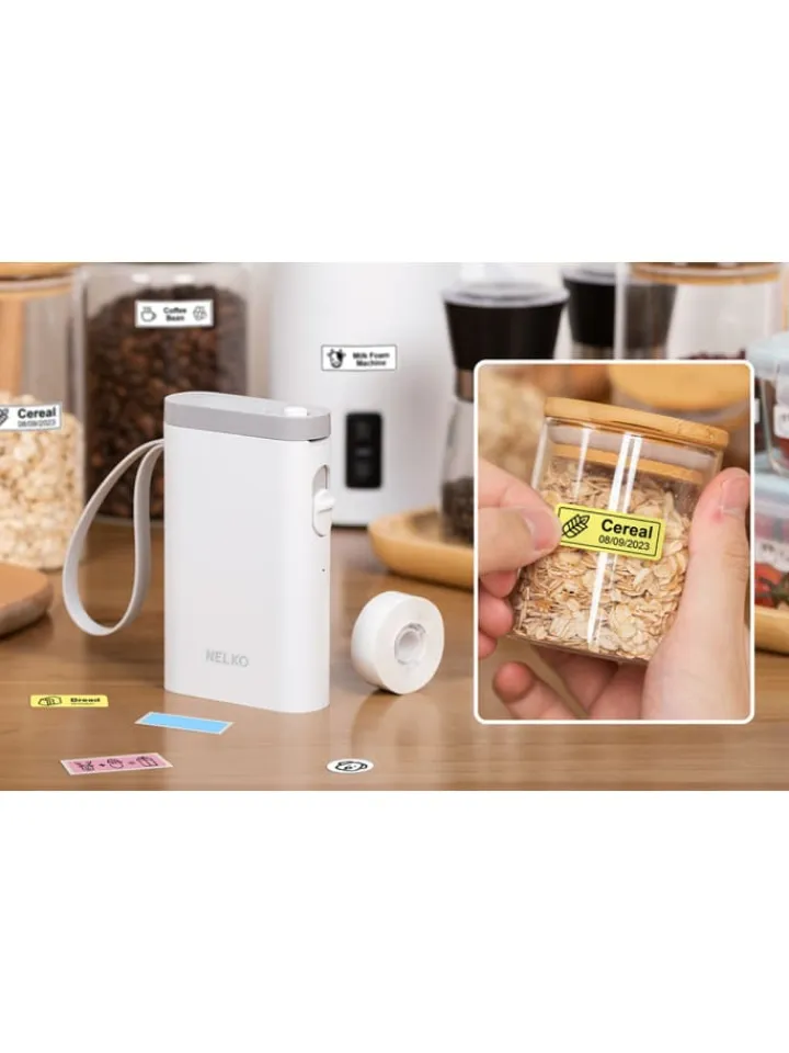 Nelko Tablets, Konsolen & Elektronisches Spielzeug<P21 Thermo-Etikettendrucker USB & Bluetooth