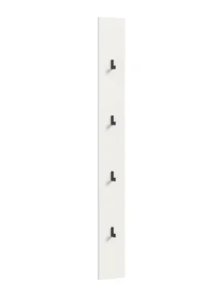 xonox.home Badezimmermöbel<Paneel in weiß Melamin/weiß Melamin - (B) 16 x (H) 150 x (T) 6