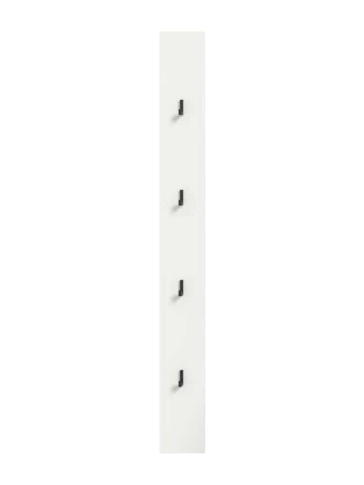 xonox.home Badezimmermöbel<Paneel in weiß Melamin/weiß Melamin - (B) 16 x (H) 150 x (T) 6