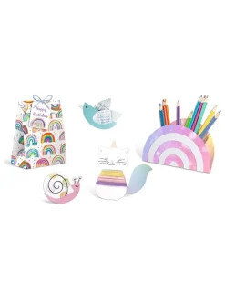 URSUS Partyzubehör & -Dekoration<Papier-Bastelset "Cute Rainbow" in Bunt