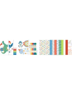 URSUS Partyzubehör & -Dekoration<Papier-Bastelset "Winter holidays" in Bunt