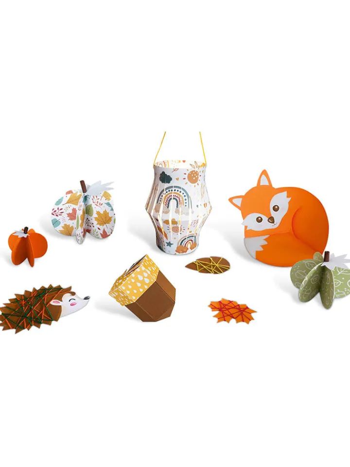 URSUS Partyzubehör & -Dekoration<Papier-Bastelset "Woodland friends" in Bunt