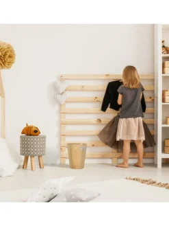 relaxdays Mülleimer<Papierkorb "Holz" in Natur - 7,5 L