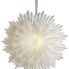 STAR Trading Lichterketten & Dekobeleuchtung|Lichterketten & Deko-Leuchten<Papierstern "Ice" in Weiß - Ø 70 cm
