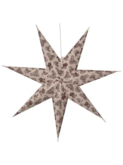 STAR Trading Lichterketten & Deko-Leuchten<Papierstern in Weiß - Ø 60 cm