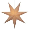 STAR Trading Lichterketten & Deko-Leuchten<Papierstern "Plain" in Beige - Ø 90 cm