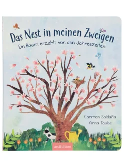 ars edition Bücher<Papp-Bilderbuch "Das Nest in meinen Zweigen"