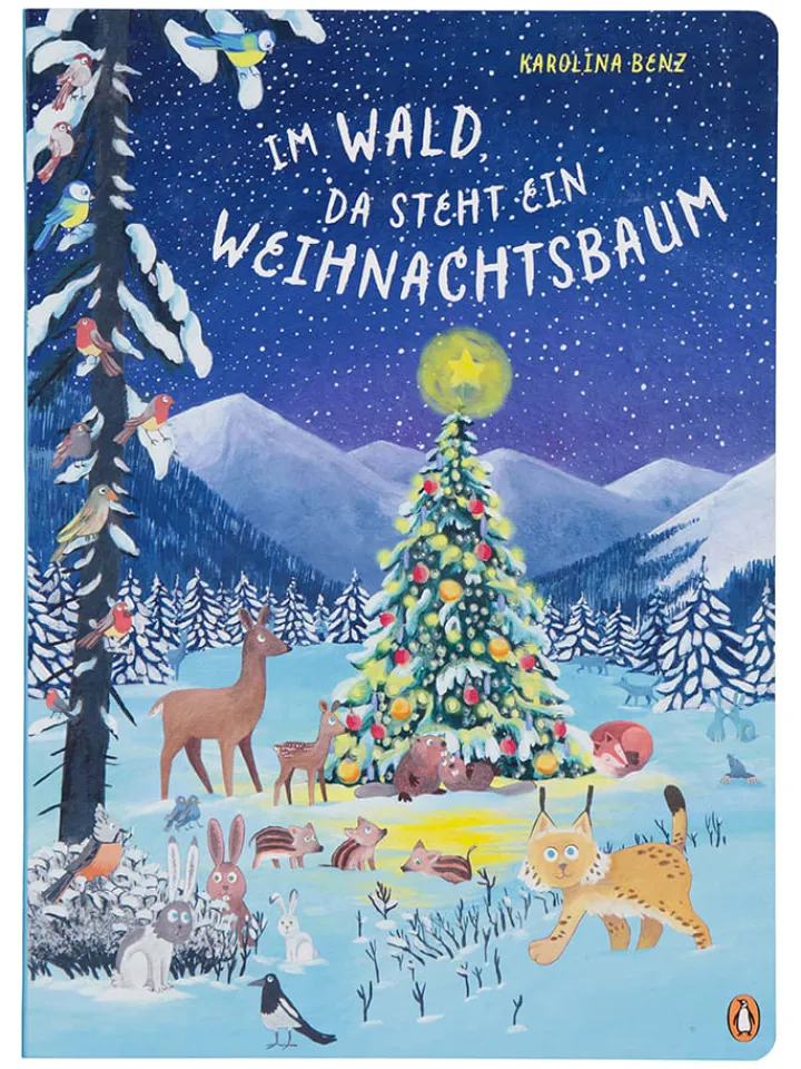 Penguin Junior Bücher<Pappbilderbuch "Im Wald, da steht ein Weihnachtsbaum"