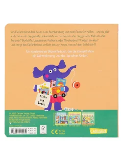 Carlsen Bücher<Papp-Bilderbuch "Wir spielen Einkaufen: Buchhandlung"