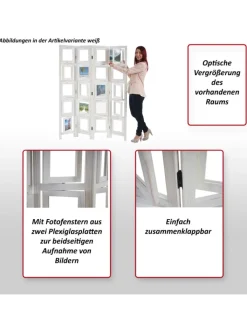 MCW Paravents<Paravant Bildgalerie, Braun