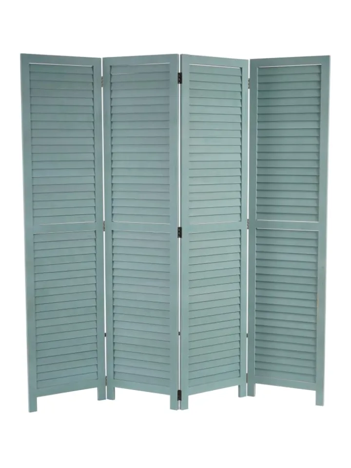 MCW Paravents<Paravant C30 im Shabby-Look, Grün