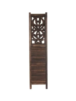 MCW Paravents<Paravant Izmir mit Ornamente, 170x241x2cm, braun