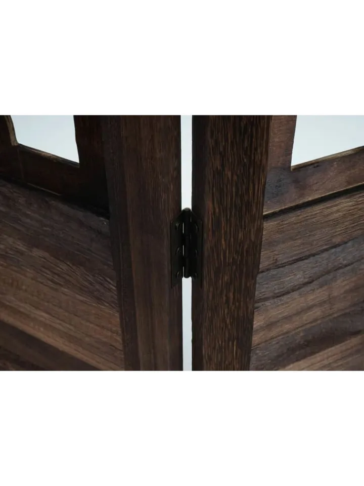 MCW Paravents<Paravant Izmir mit Ornamente, 170x161x2cm, braun