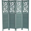 MCW Paravents<Paravant Izmir mit Ornamente, 170x161x2cm, grün