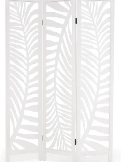 COSTWAY Paravents<Paravent 170 x 121cm in Weiß