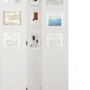 COSTWAY Paravents<Paravent 170 x 121cm in Weiß