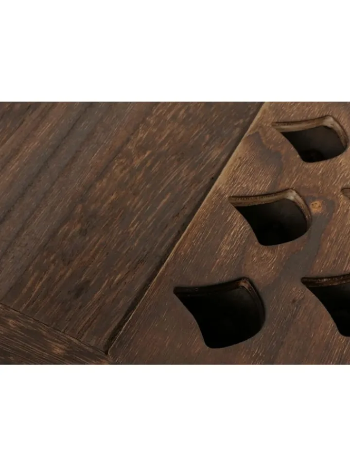 MCW Paravents<Paravent A84 mit Ornamente, Braun