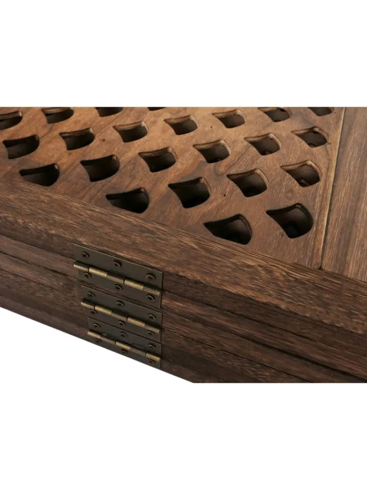 MCW Paravents<Paravent A84 mit Ornamente, Braun