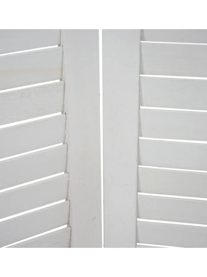 MCW Paravents<Paravent A84 mit Ornamente, Weiß