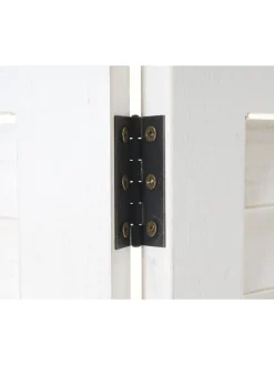MCW Paravents<Paravent A84 mit Ornamente, Weiß