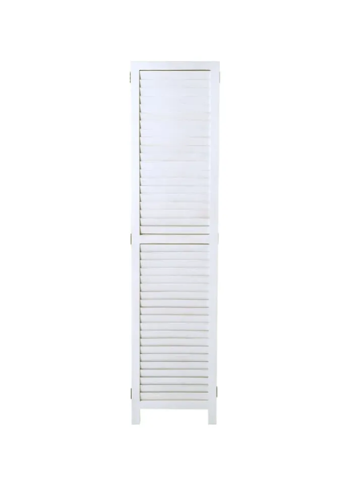 MCW Paravents<Paravent C30 im Shabby-Look, Weiß
