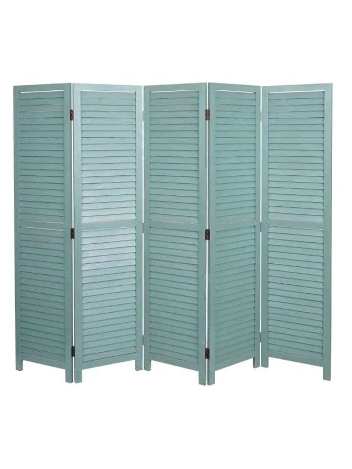 MCW Paravents<Paravent C30 im Shabby-Look, Grün