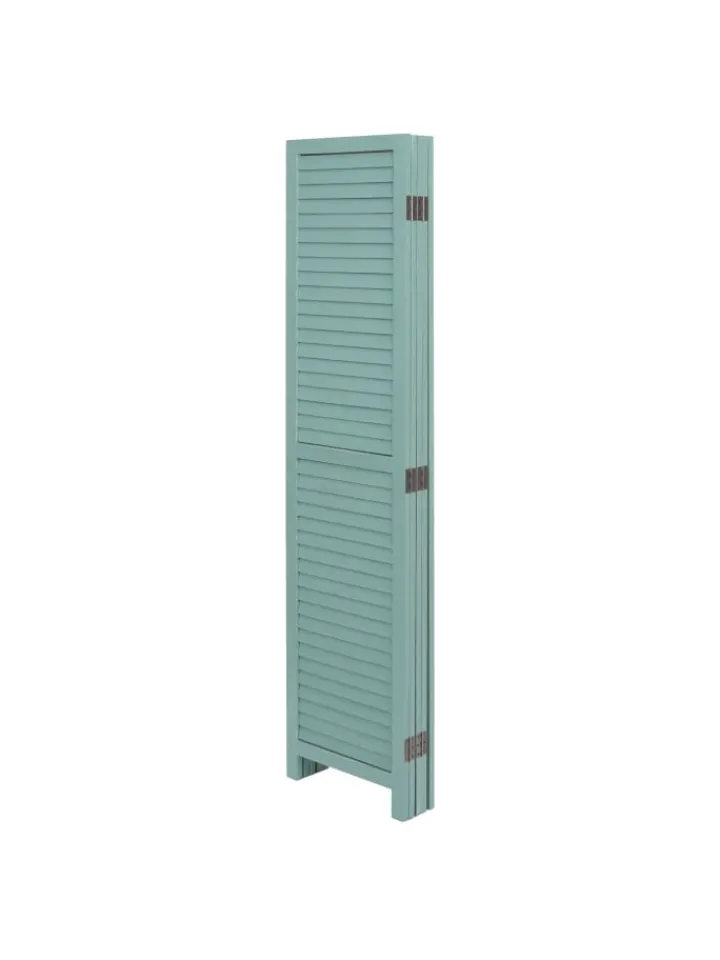 MCW Paravents<Paravent C30 im Shabby-Look, Grün