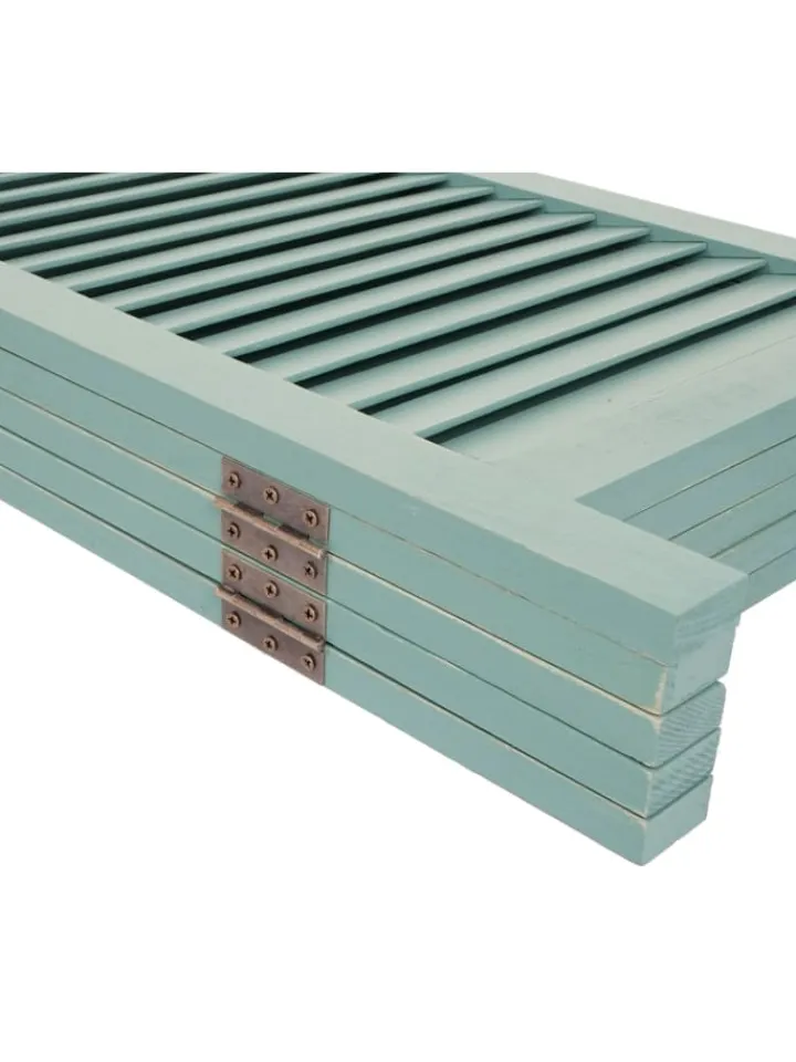 MCW Paravents<Paravent C30 im Shabby-Look, Grün