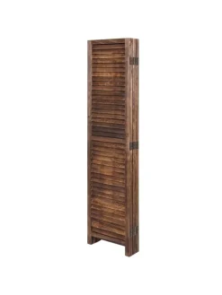 MCW Paravents<Paravent C30 im Shabby-Look, Braun