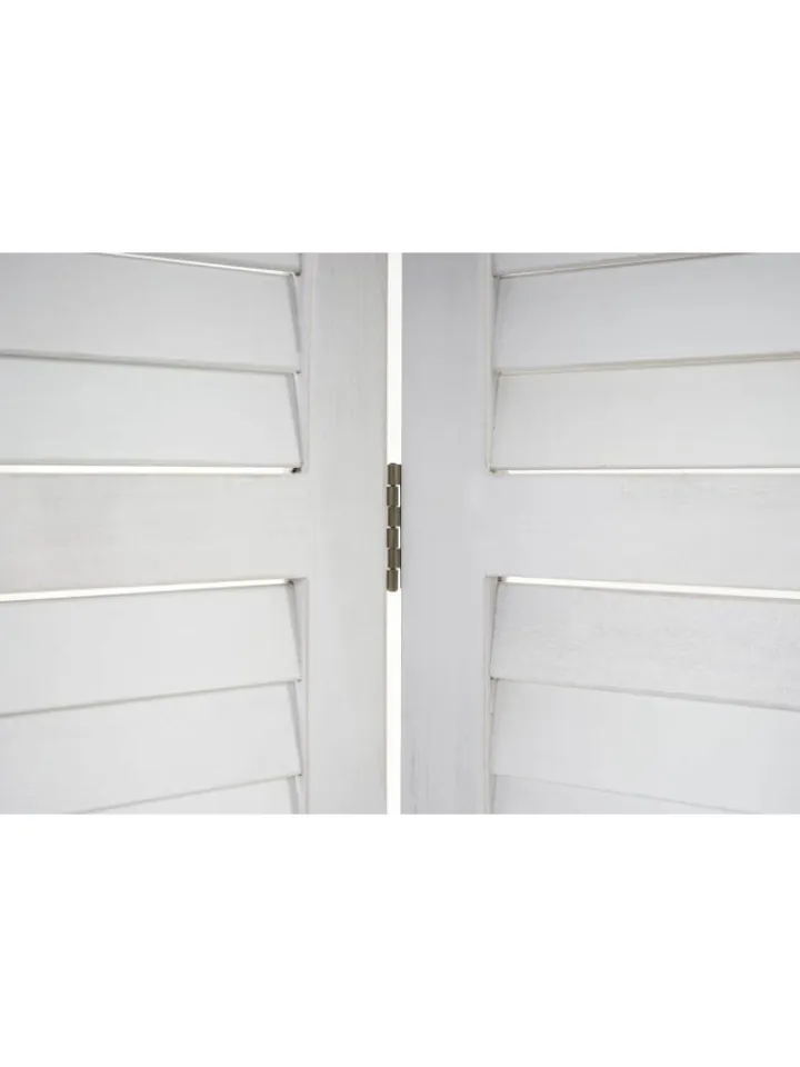 MCW Paravents<Paravent C30 im Shabby-Look, Weiß