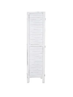 MCW Paravents<Paravent G30 im Shabby-Look, Weiß