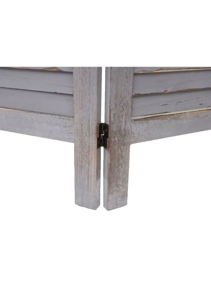 MCW Paravents<Paravent G30 im Shabby-Look, Grau