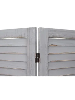 MCW Paravents<Paravent G30 im Shabby-Look, Grau