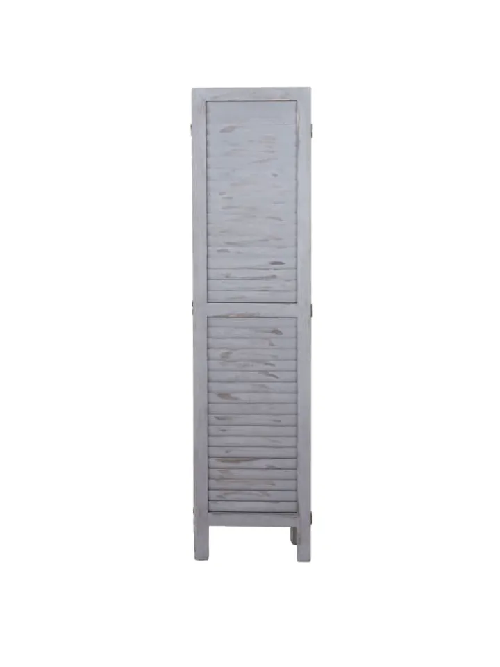 MCW Paravents<Paravent G30 im Shabby-Look, Grau