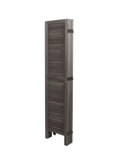 MCW Paravents<Paravent G30 im Shabby-Look, Grau-braun