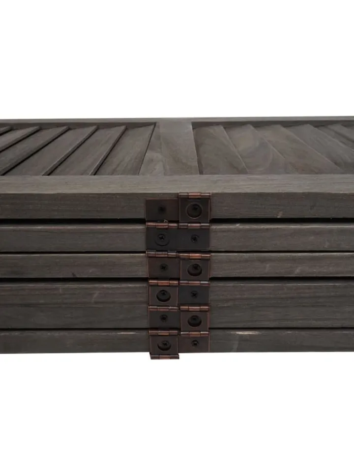 MCW Paravents<Paravent G30 im Shabby-Look, Grau-braun