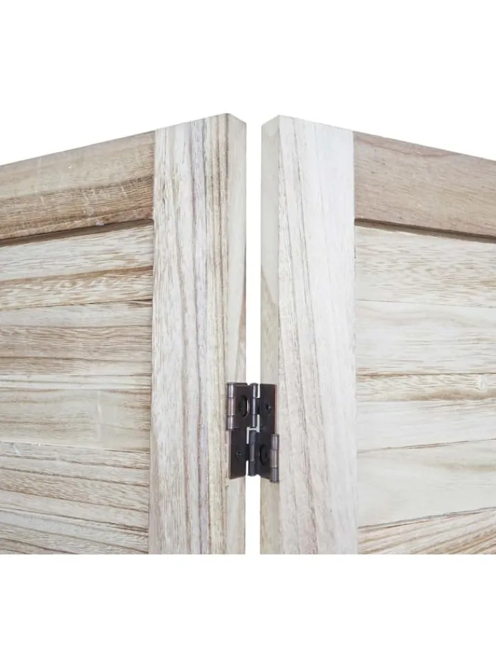 MCW Paravents<Paravent G30 im Shabby-Look, Hellbraun