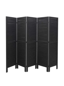 MCW Paravents<Paravent G30 im Shabby-Look, Anthrazit