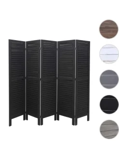 MCW Paravents<Paravent G30 im Shabby-Look, Anthrazit