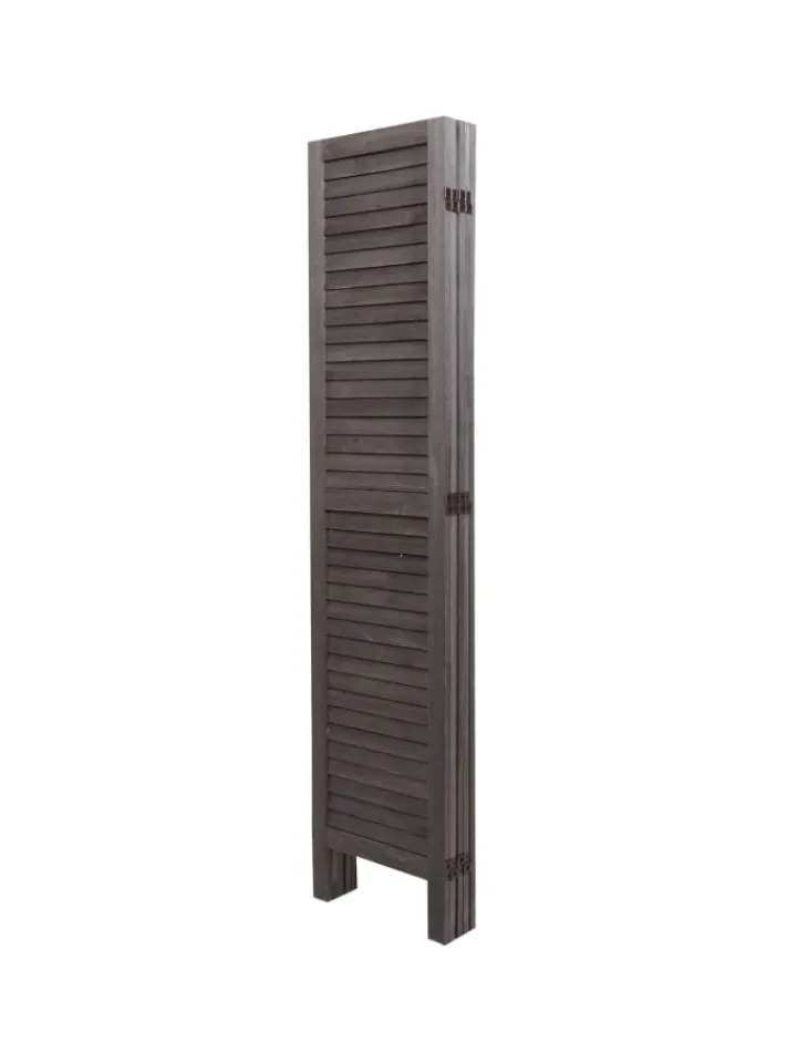 MCW Paravents<Paravent G30 im Shabby-Look, Grau-braun