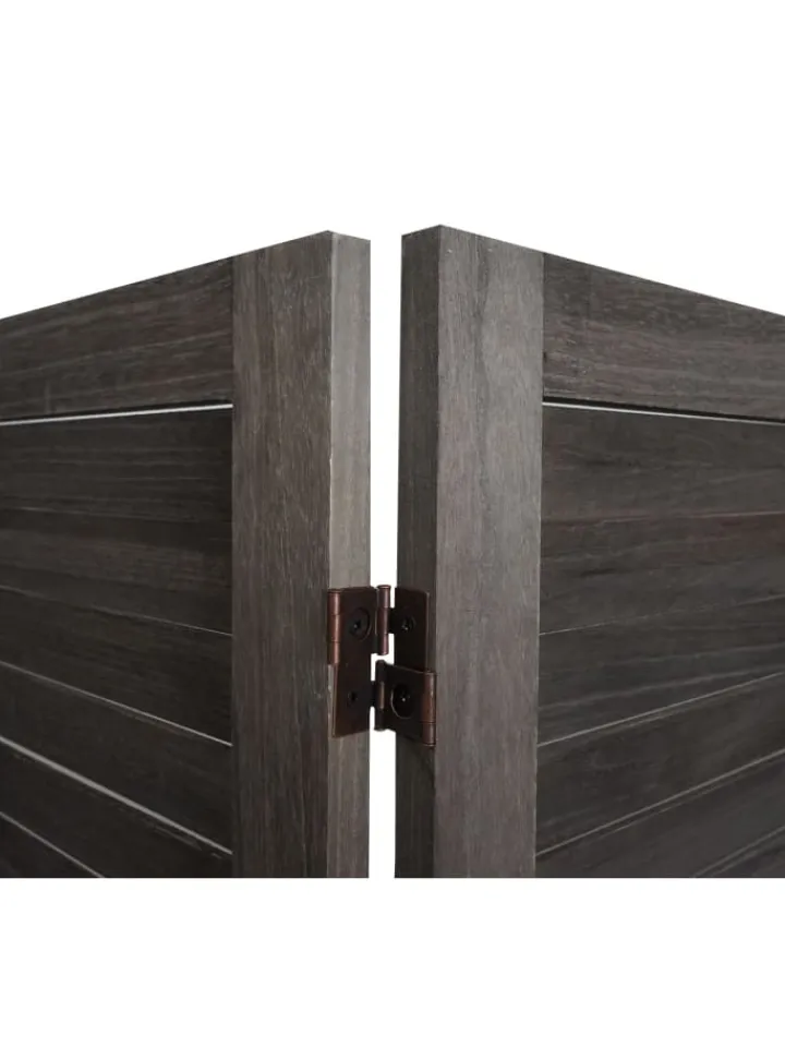 MCW Paravents<Paravent G30 im Shabby-Look, Grau-braun