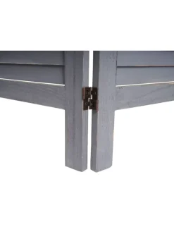 MCW Paravents<Paravent G30 im Shabby-Look, Grau