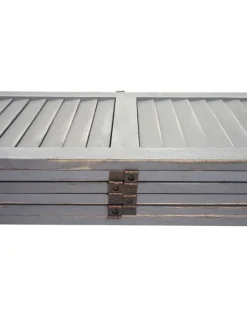 MCW Paravents<Paravent G30 im Shabby-Look, Grau