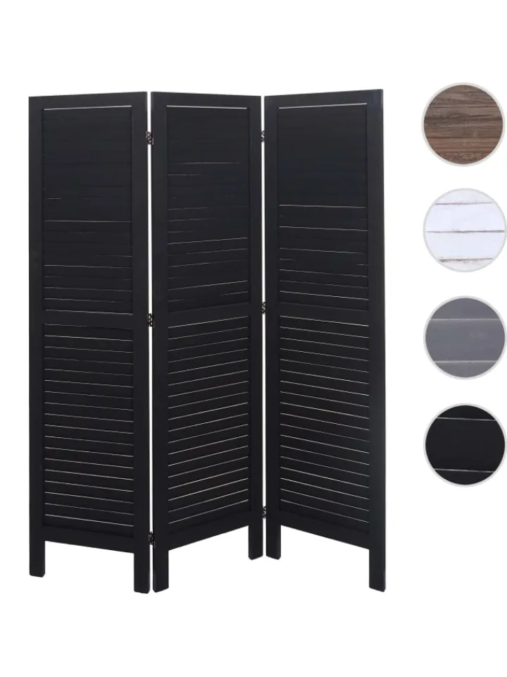 MCW Paravents<Paravent G30, Shabby-Look, Anthrazit